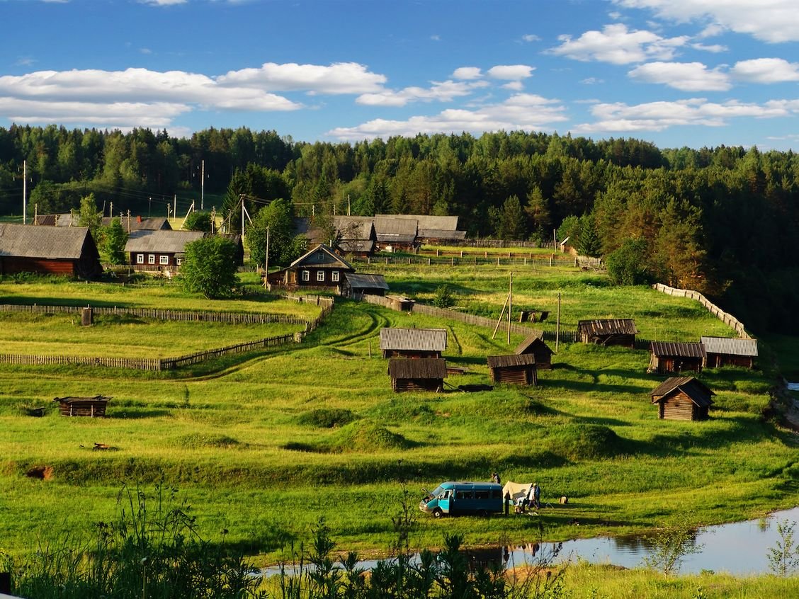 Деревня фото картинки