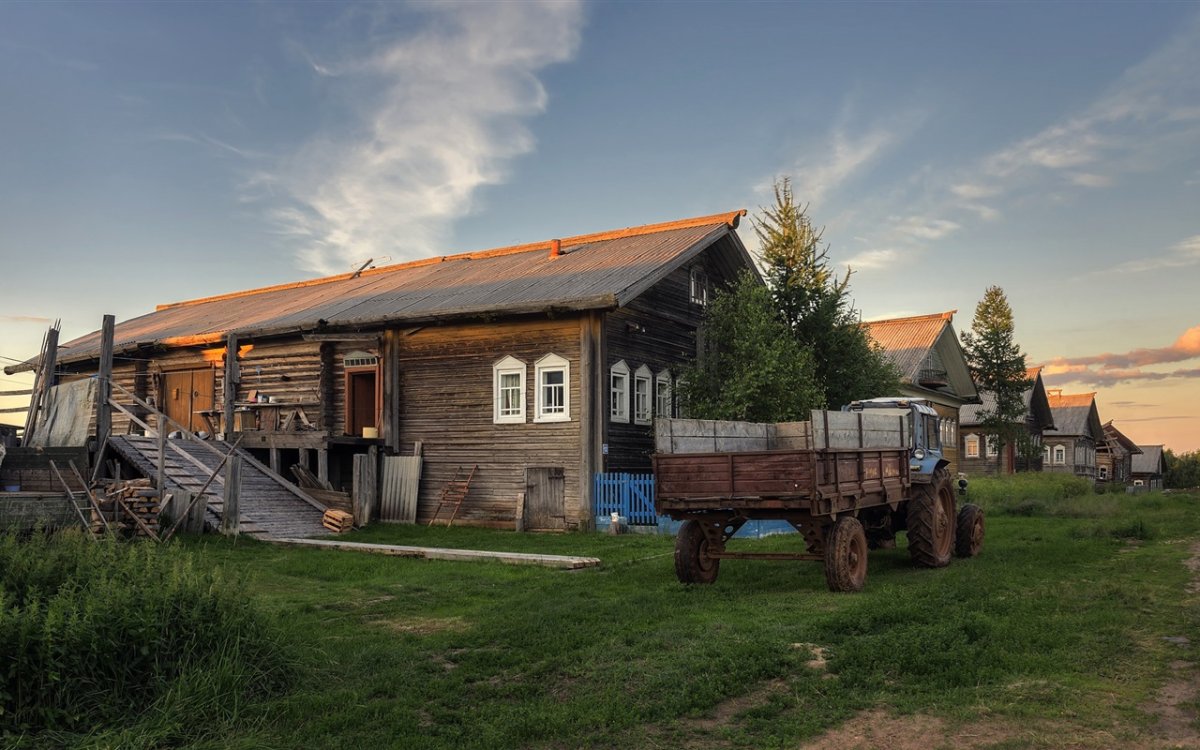 современная деревня фото