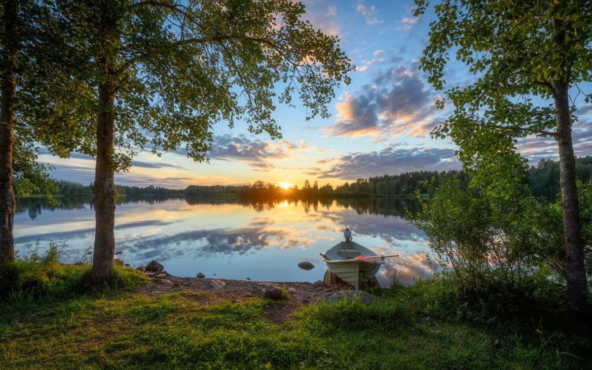 озеро паасселка финляндия